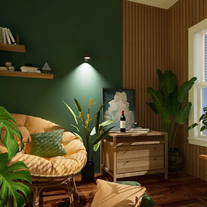 LumiSpin™ Draadloze wandverlichting die meebeweegt met jou